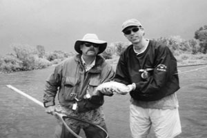 Fly fishing fanatic: Principal Butler shares his true passion