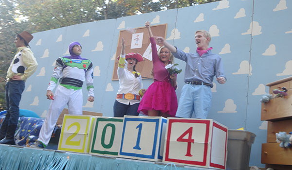 South Lakes hosts Pixar themed homecoming parade