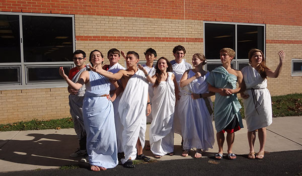 Students dress for International Day