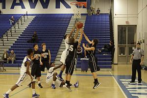 Freshman boys basketball loses to Madison, 45-38