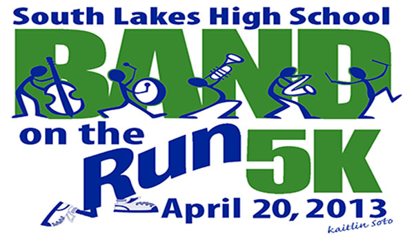 Logo for the 5k designed by sophomore Kaitlin Soto