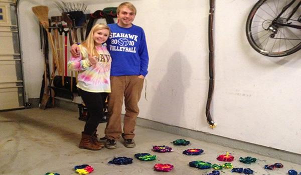 Murray, Vleugels start their own tie dye business