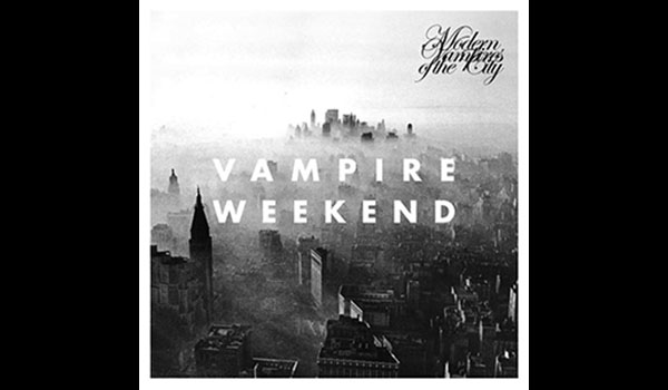 Album cover for Vampire Weekend's "Modern Vampres of the City"