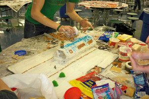 Students, faculty participate in annual gingerbread competition