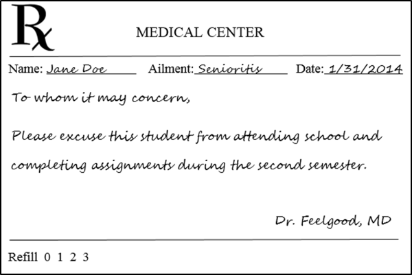 Seahawks struggle with senioritis