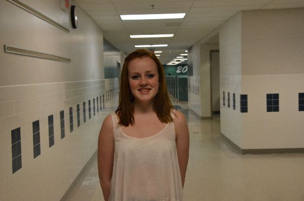  Sophomore Bridget Doebrich is one of the five students participating in the program. Bridget will be in the vocal program.