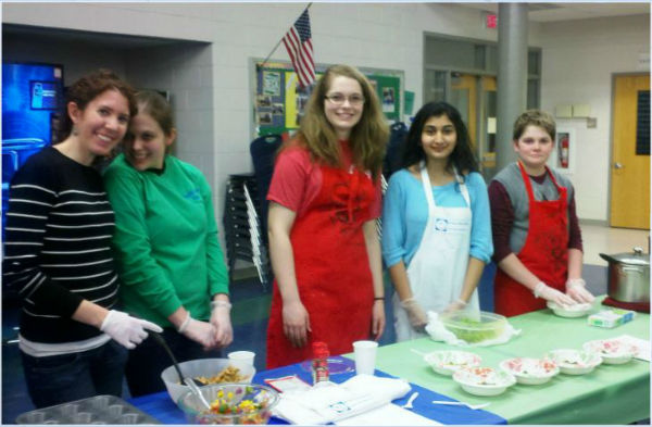 Students and faculty participated in last years IB Iron Chef. 