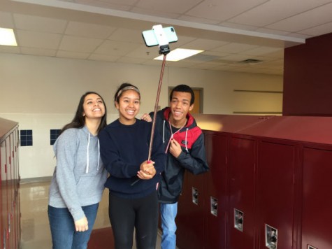 But first, let me take a selfie