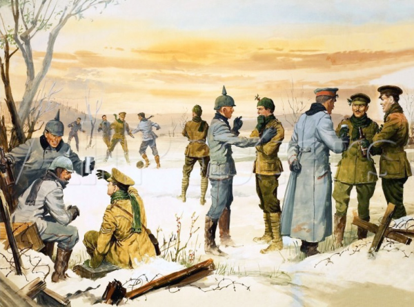 WWI Christmas Truce of 1914