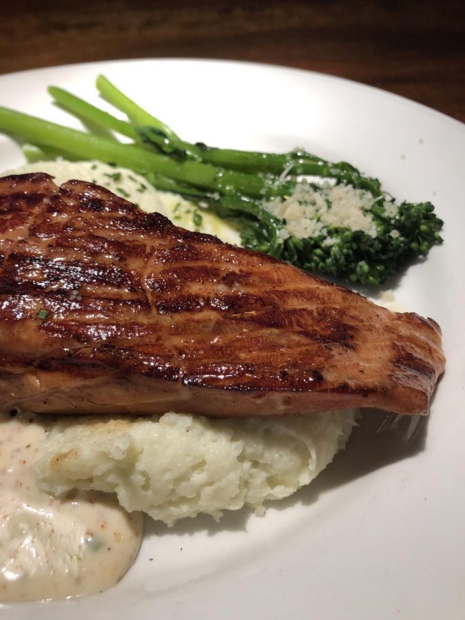 Photo of the Short Smoked Salmon Filet at Coastal Flats (in Fairfax), taken by Miranda Sandoval