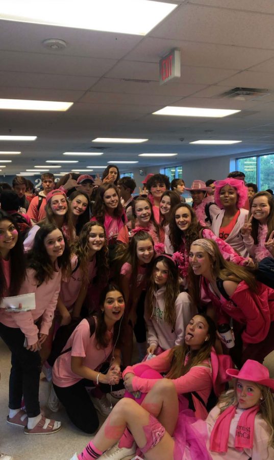 Sophomores get in spirit for homecoming week 2019! Photo courtesy of Uma Shakarchi