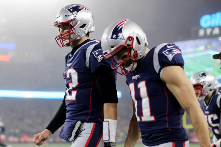 Patriots in the first round for the first time in a decade
