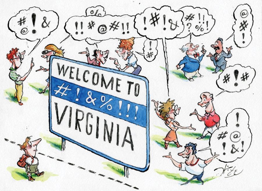 Illustration by Michael Witte, Living Virginia