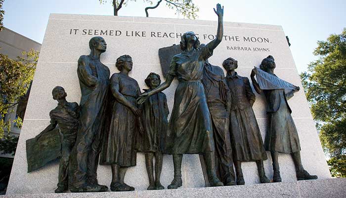 Virginia Civil Rights Memorial - Image via Virginia Is For Lovers