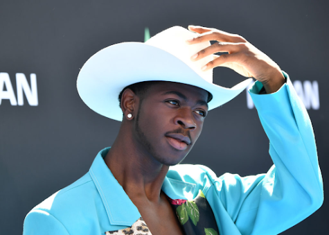 “Lil Nas X attending the 2019 MET Awards” / Courtesy of Paras Griffin, via Getty Images.