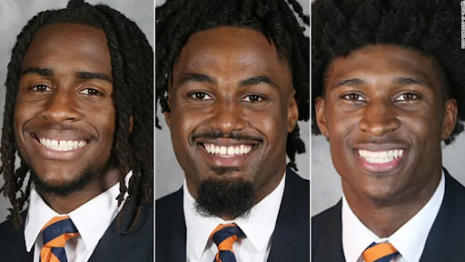 From left to right: Devin Chandler, DSean Perry, Lavel Davis Jr. Image via CNN