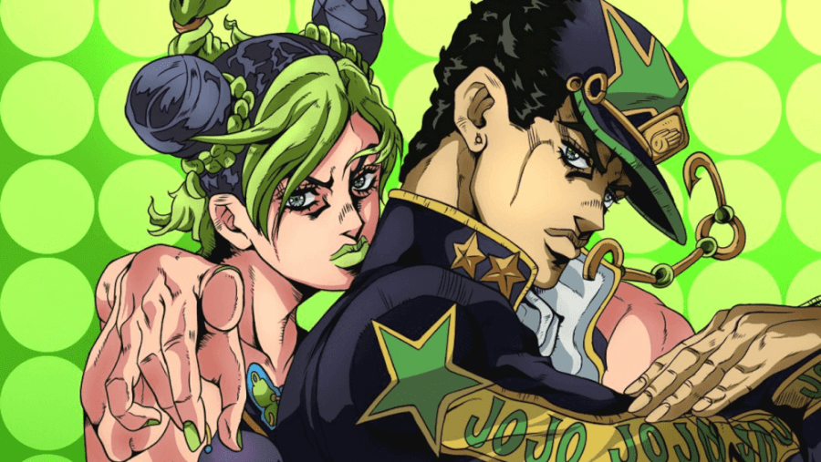 Jolyne Cujoh & Jotaro Kujo JJBA:SO / H/T Hirohiko Araki and his works alongside Netflix