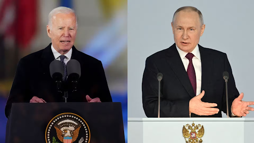 Speeches by Biden and Putin on Ukraine