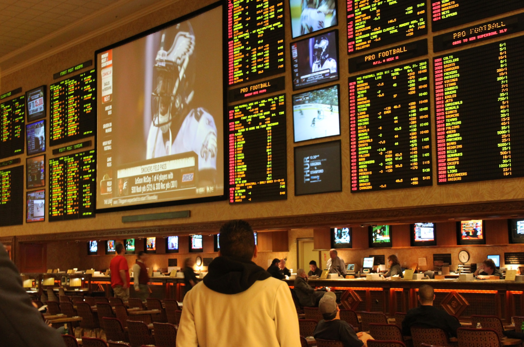 The Odds Boards featured in a Las Vegas Sportsbook
