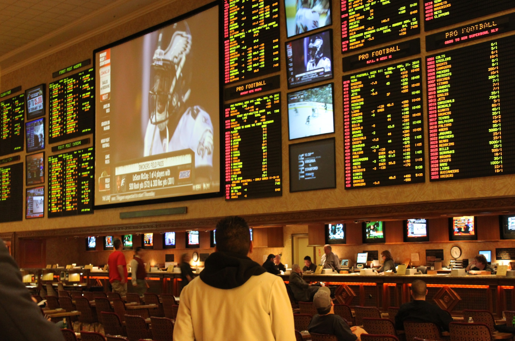 The+Odds+Boards+featured+in+a+Las+Vegas+Sportsbook