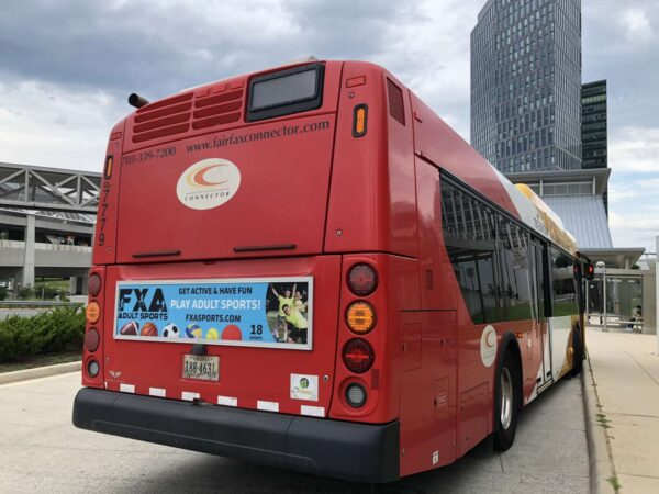 Fairfax Connector Bus accredited to Photographer Angela Woolsey