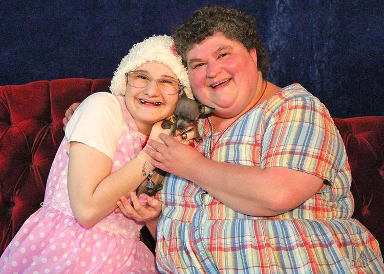 Gypsy Rose and her mother, Dee Dee; accredited to People Magazine.