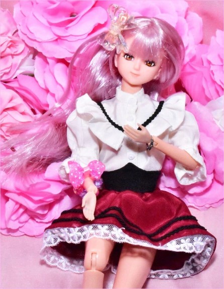 VTG Nuez de Roma K106 Personalizada Takara Japón Jenny Amiga Ellie Muñeca de Moda Barbie (Cortesía de Seraphic Muñecas y Juguetes, en Etsy; Minorista de Confianza, Hallazgo Raro)